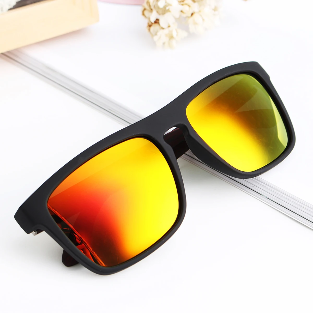Mens Polarized Sport Eyewear Cycling Sunglasses High Definition
