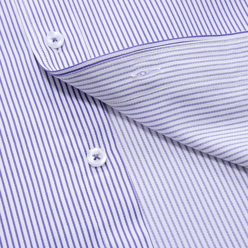 Новое поступление модные мужские в плед рукавами рубашки весна-осень супер большой высокого качества хлопка плюс размер M-8XL 9XL10XL