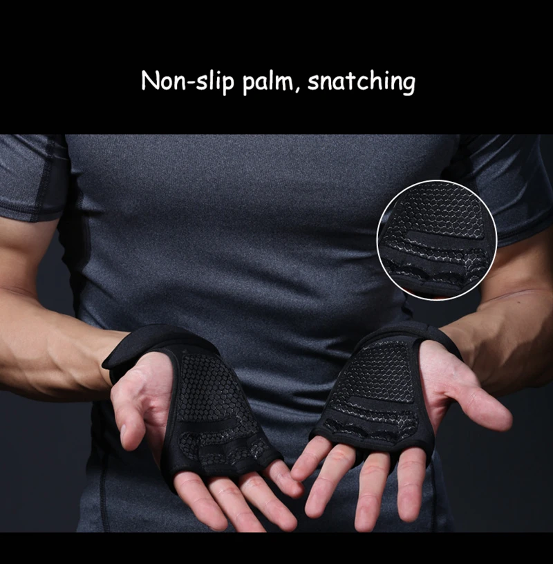 Gym Gloves Heavyweight Sports Exercise Weight Lifting Gloves Body Building Training Sport Fitness Gloves for Fiting Cycling (22)
