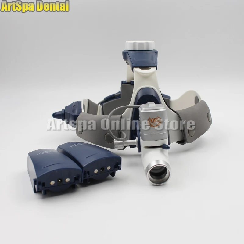  2017 New 5W LED Surgical Head Light dental Lamp All-in-Ones Headlight with loupes 2.5X and 3.5X - 32829755606