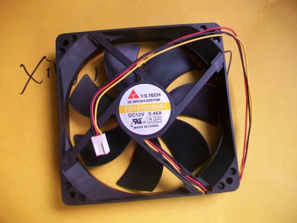 Для вентилятора шасси Y.S.TECH FD121225HB 12V 0.46A 12CM 12025 3pin | Компьютеры и офис
