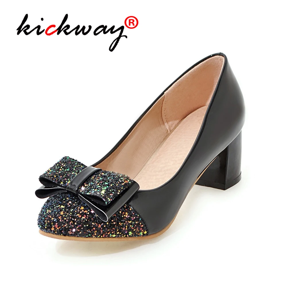 

2019 Women Shoes With Bling Butterfly knot ladies shoes high heels women wedding shoes party shoes for women pumps big size 43