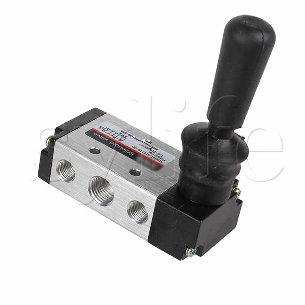 5 портов 2 Pos 1/4 &quotPT пневматический клапан с ручным управлением 4R210 08|pneumatic hand|pneumatic