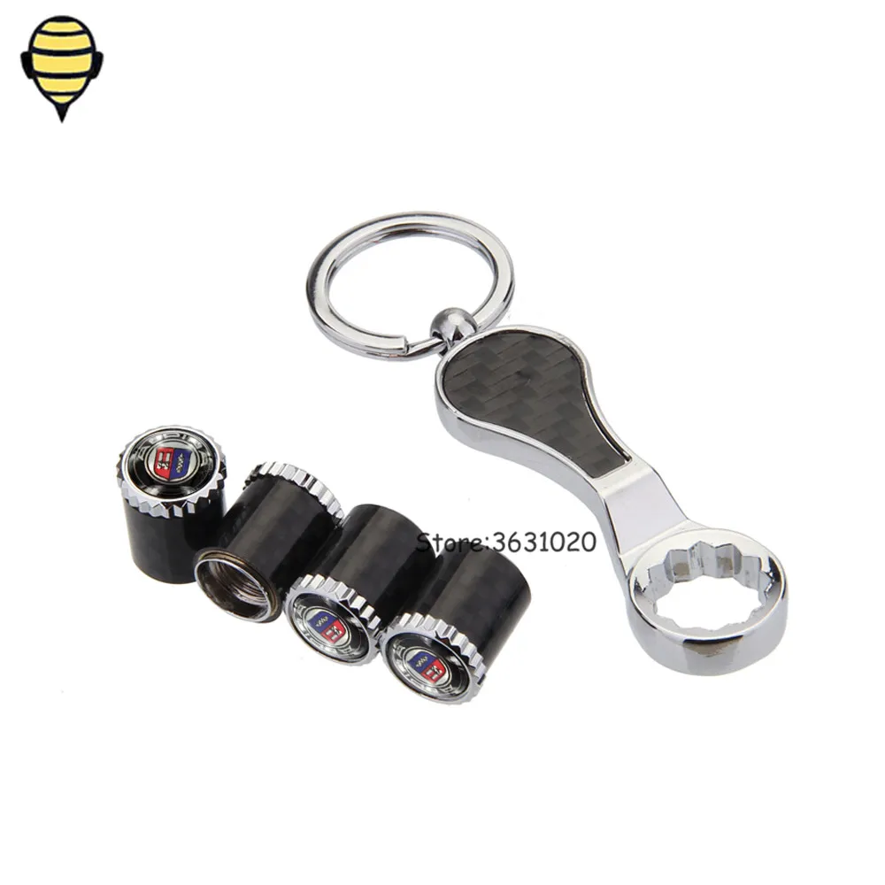 Car Accessories Auto Wheels Tire Valve Stem Caps Sticker Alpina for For