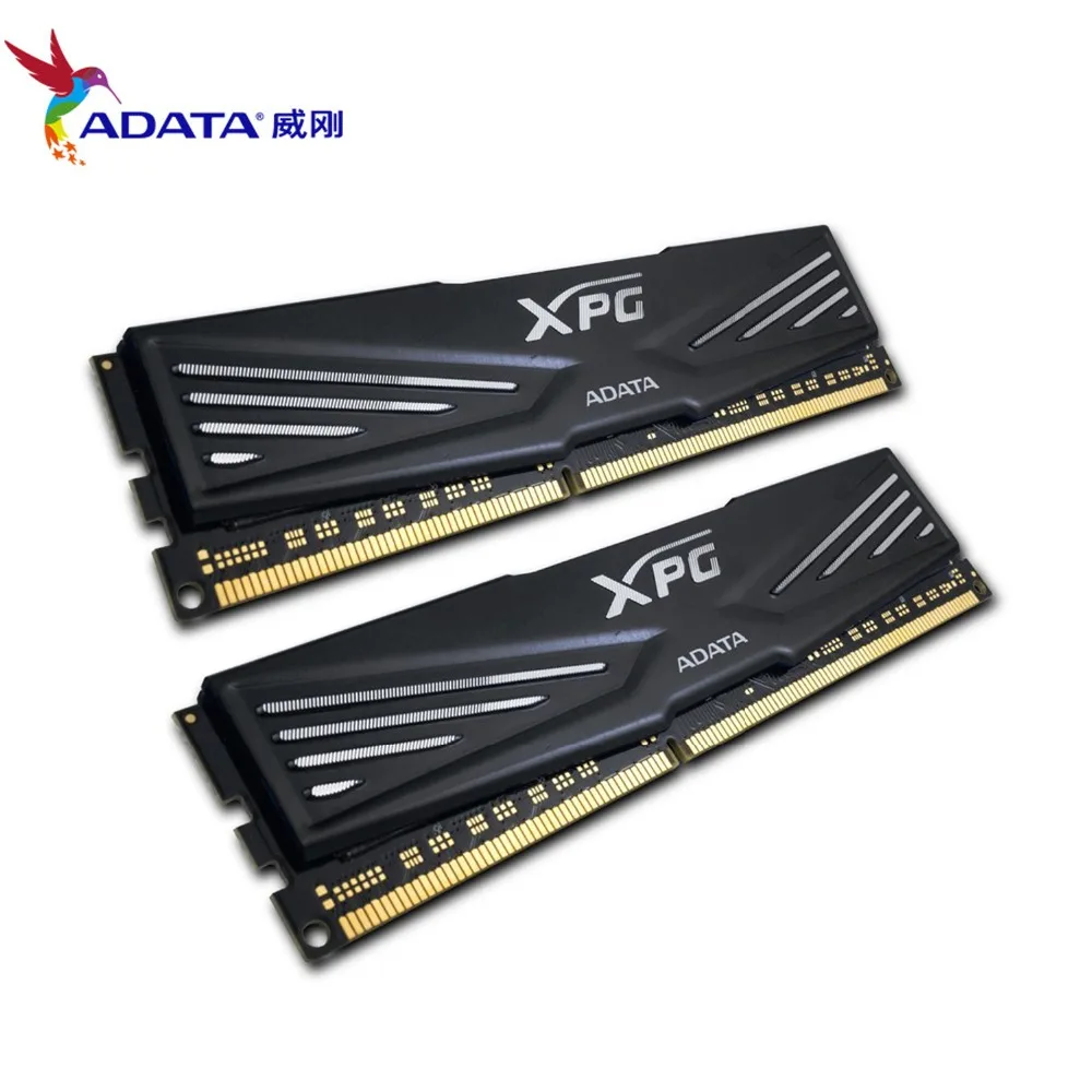 Модули памяти ADATA XPG V1 BLACK DDR3 8GB 1600MHz(PC3 12800) для настольных ПК(AX3U1600W8G9-RB