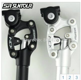 Federsattelstütze NCX Sattelstütze SR Suntour SP12 27,2 mm Sattel endzone Federsattelstütze NCX Sattelstütze SR Suntour SP12 27,2 mm Sattel endzone
