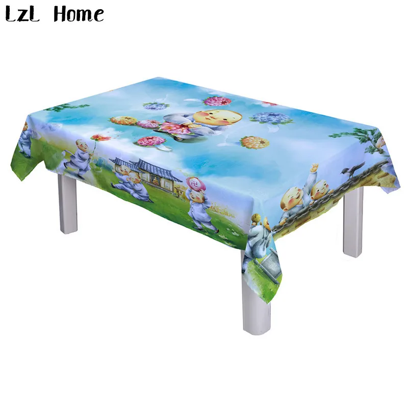 LzL Home ready made мультфильм Животные Прекрасный Кролик Лебедь бабочка скатерти дети любят замечательный Рождество украшения для дома