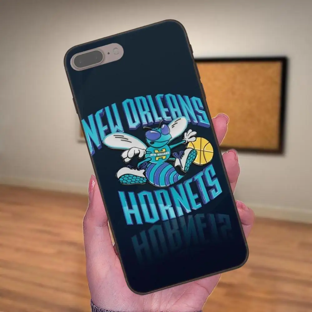 Новый Орлеан Hornets Nok логотип для Huawei Honor 5A 6A 6C 7A 7C 7X 8A 8C 8x 9 10 P8 P9 P10 P20 P30 Mini Lite Plus Мягкий