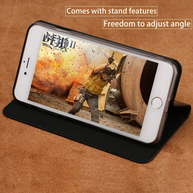 Flip Case For Huawei Mate 10 20 lite P10 P20 lite Pro Case Oil wax skin Case For Honor 7X 8X 9 10 V20 P Smart Cover