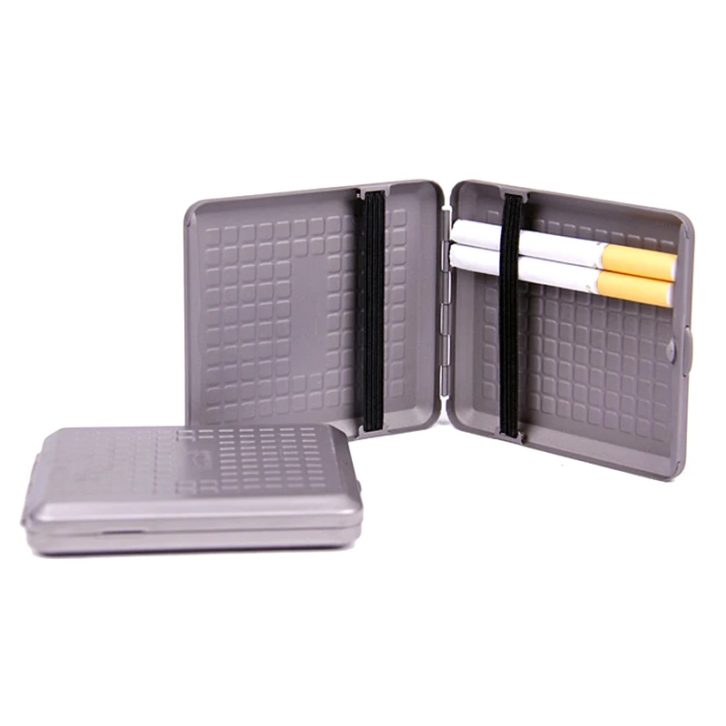 

H863 New Outdoor Titanium TC4 Cigarette Case 100% Pure Titanium Storage Box Compression Box With Locking Storage Elasticity EDC