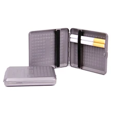 H863 New Outdoor Titanium TC4 Cigarette Case 100% Pure Titanium Storage Box Compression Box With Locking Storage Elasticity EDC