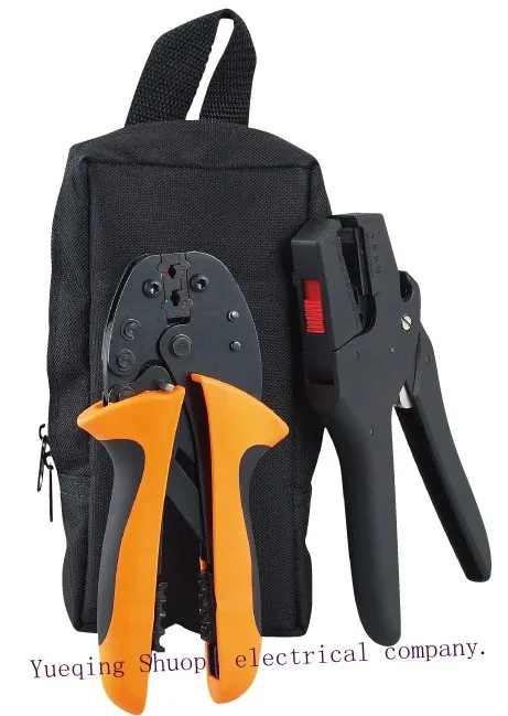 FSBK-D3B mini combination tools CRIMPING PILER 0.5-2.5mm2 + wire stripper 0.25-6 mm2 wrench4*100MM(FSB-0525YJ FS-D3 T20) | Инструменты