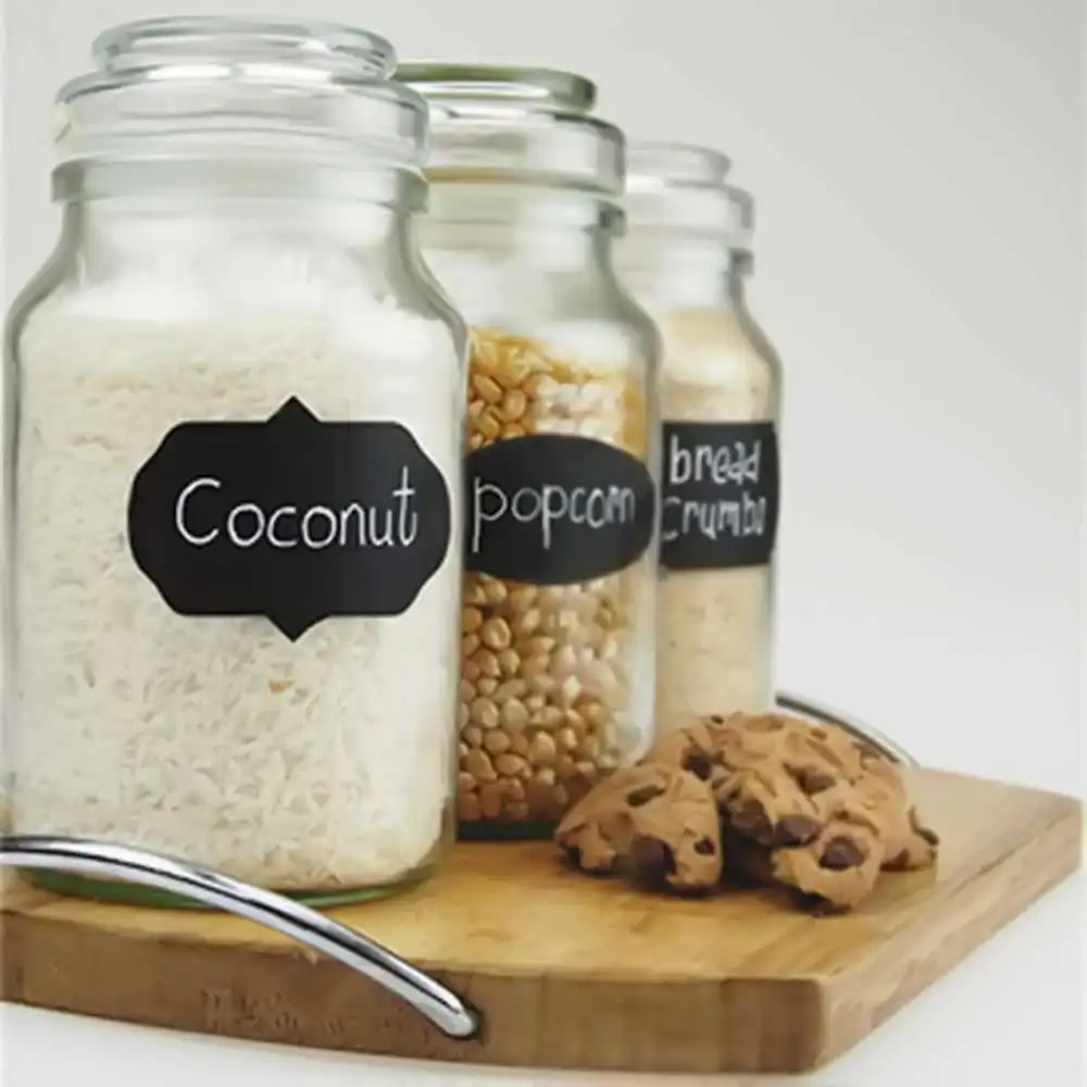 

Liplasting 36pcs/lot Wedding Home Kitchen Jars Blackboard Stickers Chalkboard Lables