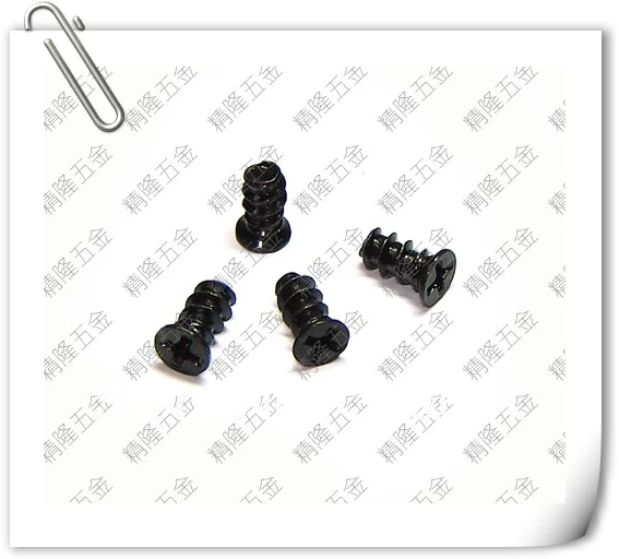 

500PCS KB5 x 10 M5*10 black Zinc Palted Computer screw Fan Cooling screw