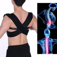 Регулируемый Корректор осанки для женщин под одеждой плечевая осанка пояс корсет коррекция тела формирователь для мужчин и детей