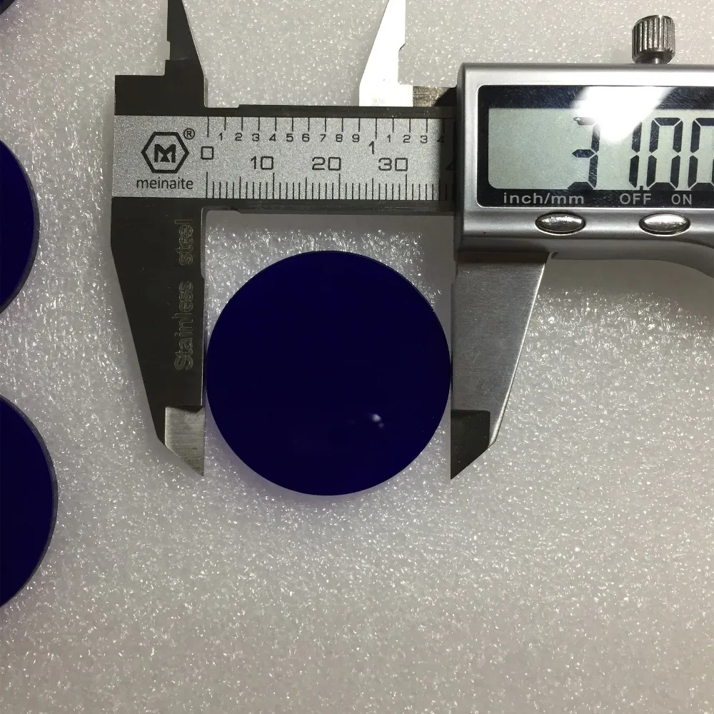 

UV IR Pass Filter ZB2 BG3 37*2.0mm Dual Bandpass GLass Visible light cut