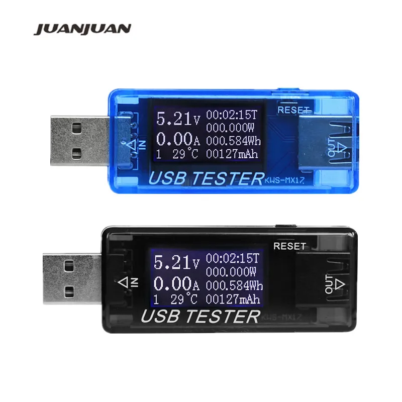 10 в 1 USB-тестер QC2.0 3 0 4-30 вольтметр электрическая мощность USB тестер напряжения