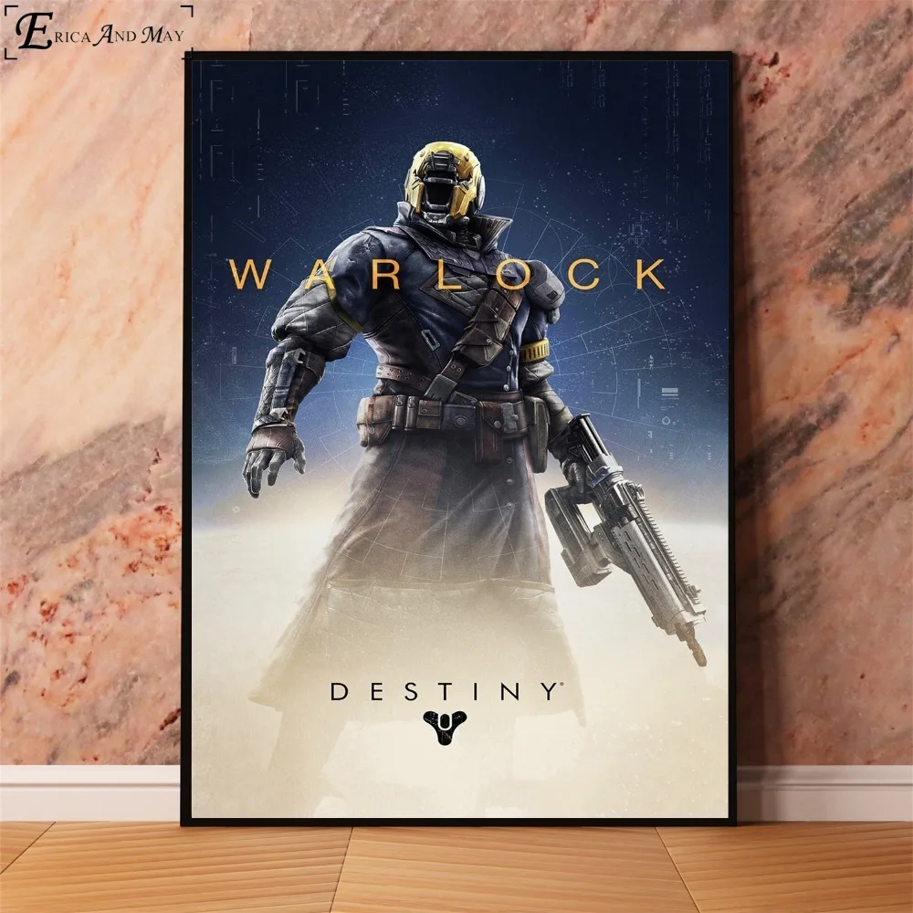 Destiny Video Game Figures Posters Prints Wall Art Decorative Picture