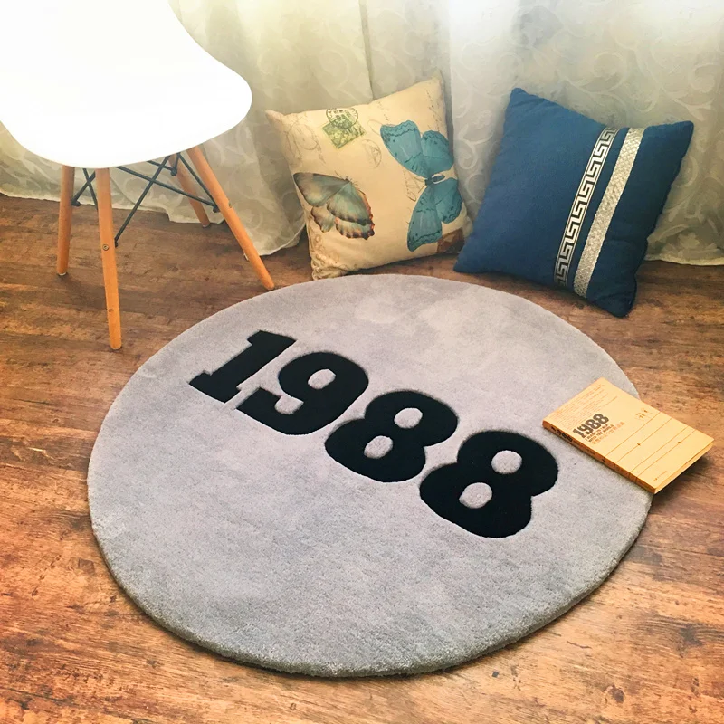 

Encrypted Thicken carpets for living room coffee table bedside tapete Nordic style bedroom carpet modern simple Home Area Rugs