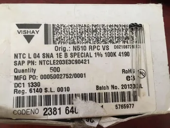 

100% New and original NTCLE203E3C90421 100Kohms 4190 foot3MM NTC thermistor