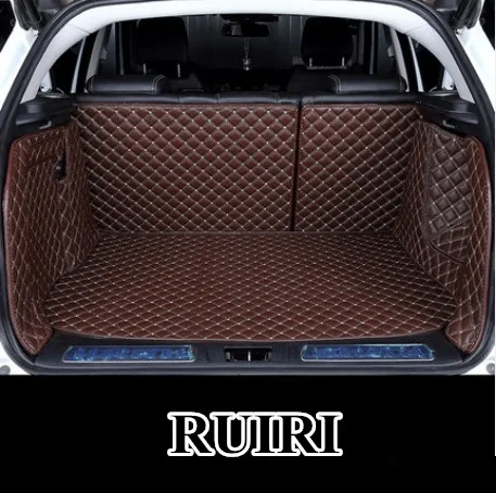 

Best quality! Full set car trunk mats for Land Rover Range Rover Evoque 5 doors 2018-2012 durable boot carpets cargo liner mat