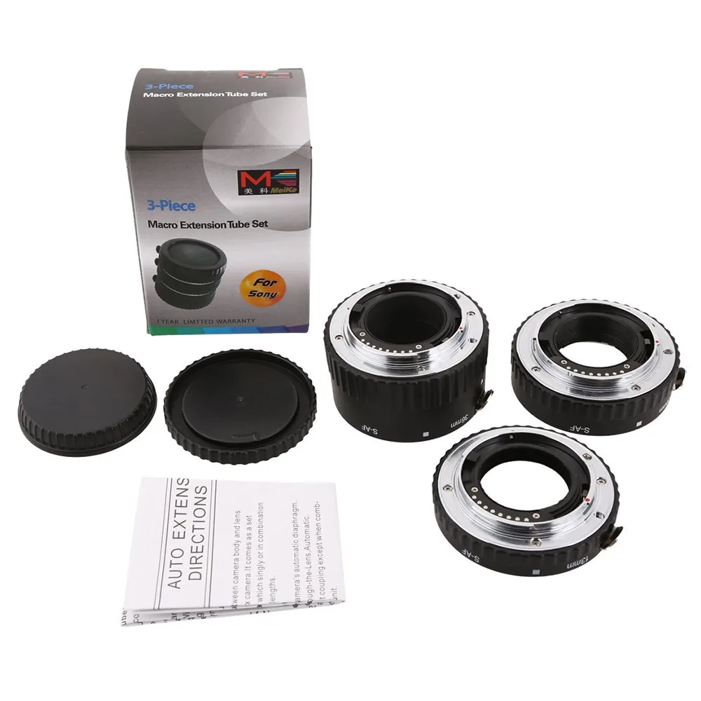 Meike S-AF-A Metal Auto Focus AF Macro Extension