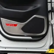 Защитная накладка высокого качества из нержавеющей стали для автомобильной двери, анти-кик коврик для Mazda CX-5 второго поколения, автомобильный Стайлинг