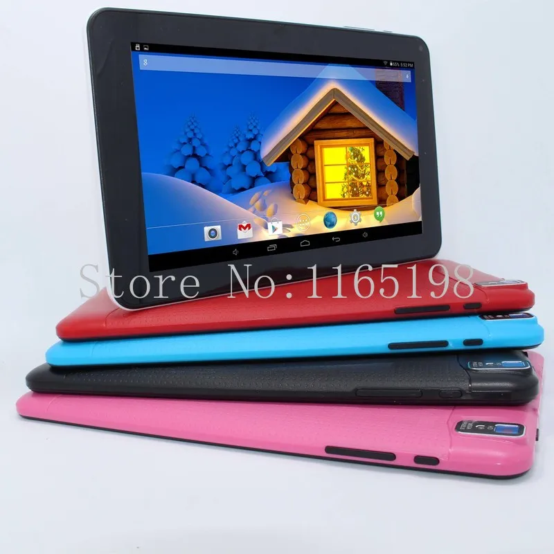 new 9 inch Allwinner A33 Android 4.4 Dual Camera Quad Core WIFI bluetooth G-sensor OTG Capacitive Screen tablet pc