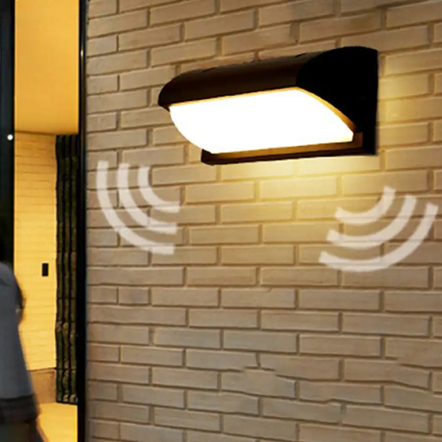 Thrisdar 18w Outdoor Waterproof Led Wall Light Radar Motion Sensor Thrisdar 18w Outdoor Waterproof Led