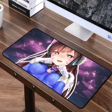 FFFAS 70X40 см большой игровой коврик для мыши отправить другу лучшую Подарочная записная книжка компьютерная ПК клавиатура и мышь периферийная D. VA съемка