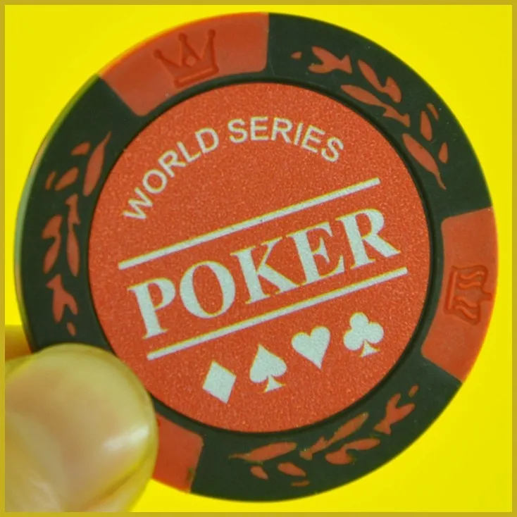 PN-8001B World Poker, без номинальной стоимости, 50 шт./партия, глина 14 г каждый