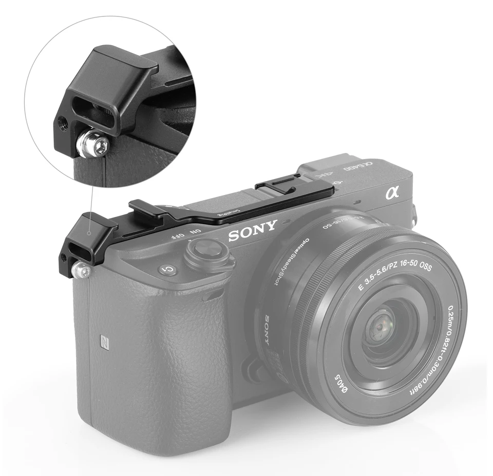 Пластина перемещения для холодного башмака SmallRig DSLR камера для sony A6300/A6400 камера для Vlog микрофон монитор крепление BUC2317