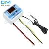 AC 220V DC 12V 24V W3001 Temperature Controller Digital LED Temperature Controller Thermometer Thermo Controller Switch Probe ► Photo 3/6