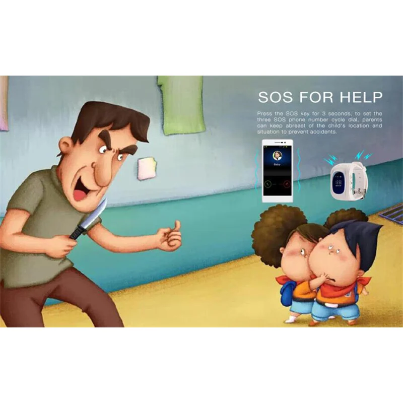 CARPRIE Elektronik Intelligente Uhren smart kind gps uhr-telefon Positionierung Globale Positionier