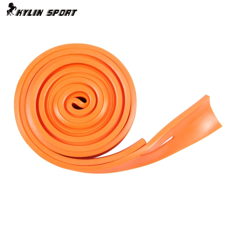 2.5m Oranžový odporový pásek Plochý gumový pásek gumový pásek 2,5 metru dlouhých odporových pásů