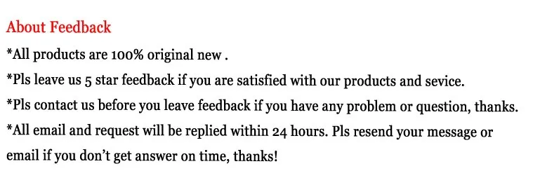feedback