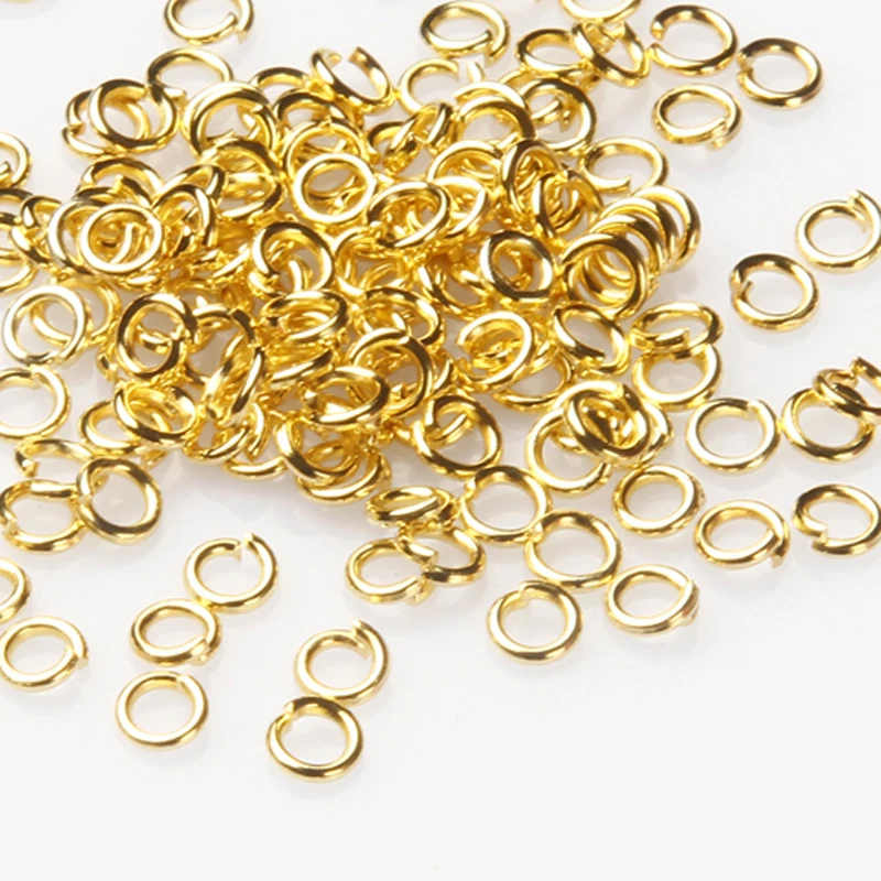

[wamami] 40g Golden Colour Metal Open Jump Ring For BJD Necklace Bracelet Diy Accessory
