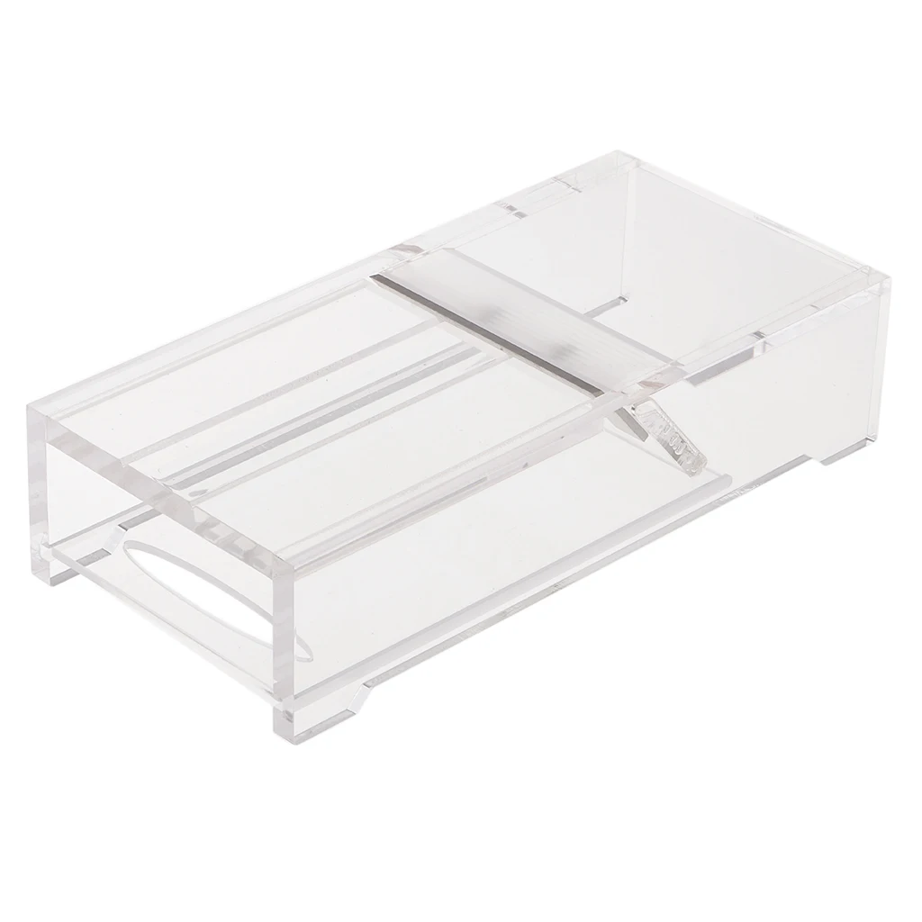 Acrylic Candle Soap Cutter Box Practical DIY Soap Making Beveler Planer Trimming Tools Cutting Tool with Tray