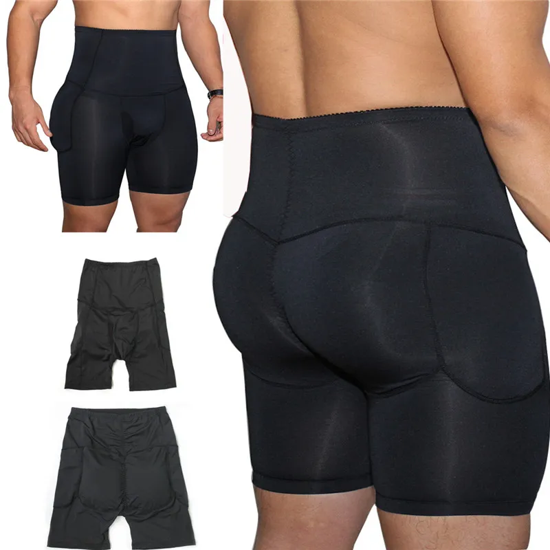 Sexy Men underwear Hip-up Butt Lifter Men's Package Enhancing Padded Trunk Shorts Gay penis boxer Push up boxershorts (10)
