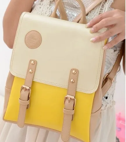 Caliente Mochila mujer PU mochilas impresión coreano moda escuela bolsas mujeres Mochila Vintage Mochila APB18