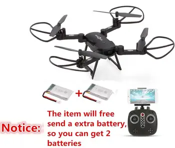 

Foldable RC quadcopter LH-X24 Wifi FPV 480P 720P Wide Angle Camera 2.4G Selfie Drone with LED light Altitude Hold vs XS809W X8W