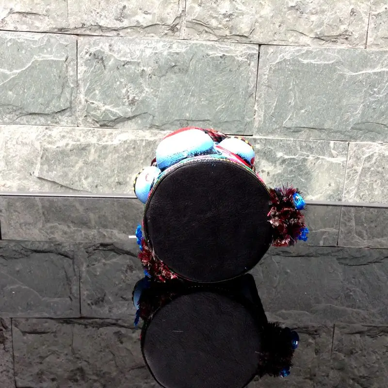 Резьба по дереву ручка держатель для горшка хранения Юньнань Лицзян