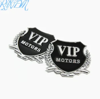 

2pcs 3D Metal Car-Styling VIP Emblem Stickers For Chery Fulwin QQ Tiggo 3 5 T11 A1 A3 A5 Amulet M11 Eastar Elara