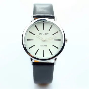 

new arrived women student high quality casual quartz gift watch female girl cute and simple dial leather Mesa de cuarzo femenina