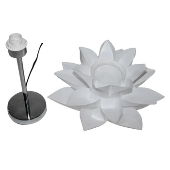 

Lotus Lampshade Lily Flower Pendant Light Material Of PVC Fixture Pendent DIY Lampshade Bedroom/Shops LED Hanging Lamp