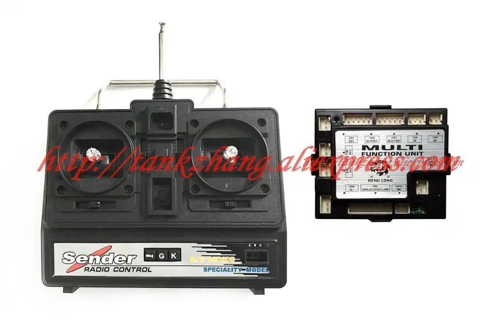 rc tank transmitter and receiver