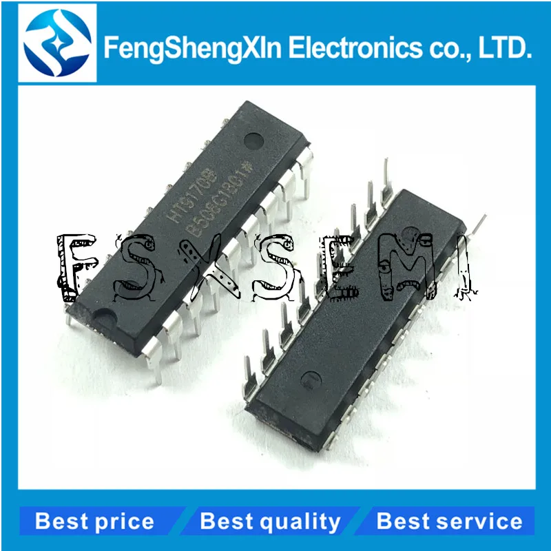 

10pcs/lot NEW HT9170B DIP-18 HT9170 DTMF Receiver IC