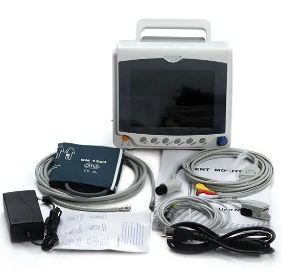 CONTEC CMS6000C ICU жизненные знаки 4 параметра монитор пациента ЭКГ, NIBP, Spo2, PR