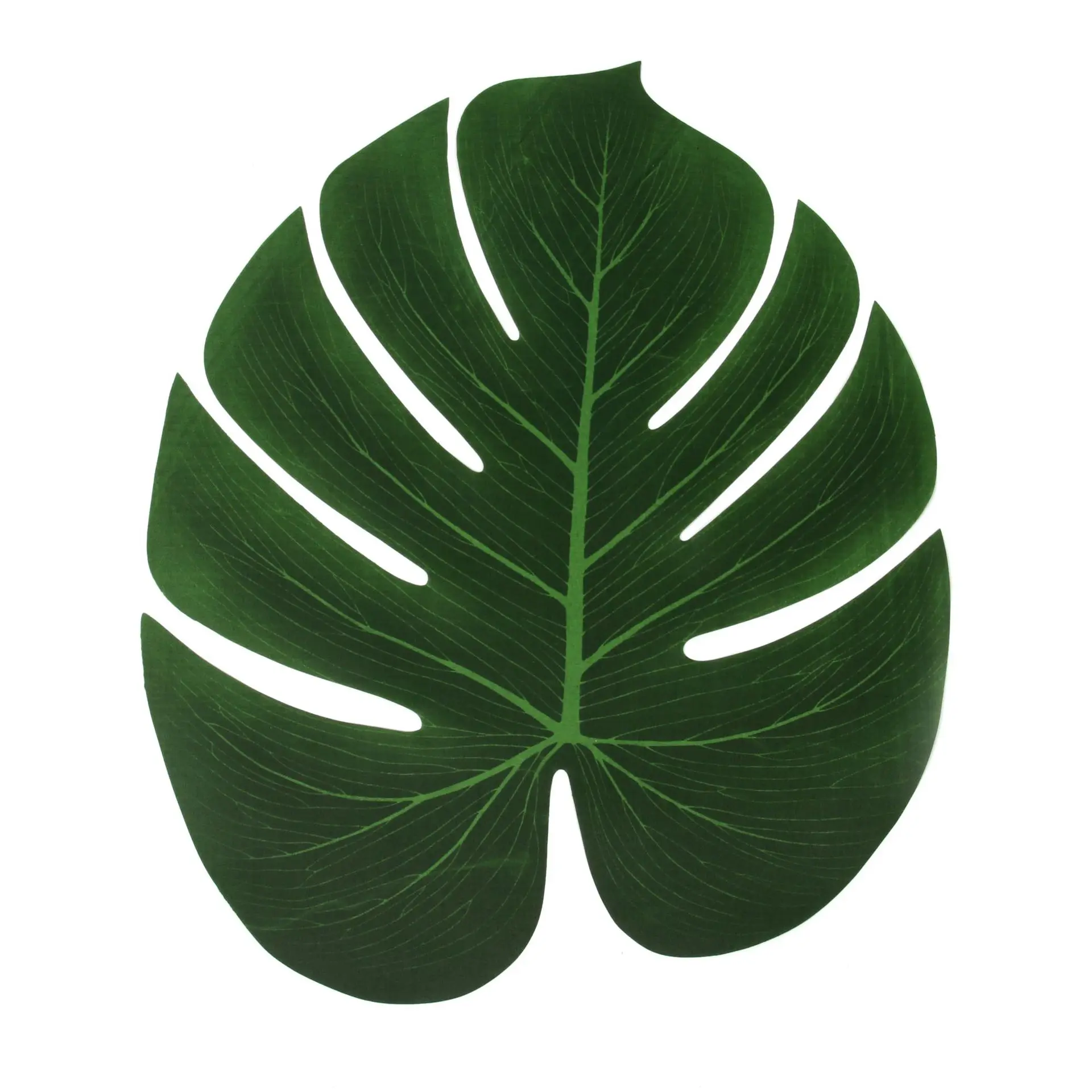 4 шт. искусственные листья тропической пальмы для Гавайскую украшения для тематических вечеринок дома и сада