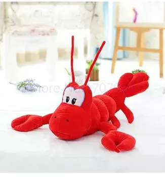 

blue/red/orange/green 50-80cm Creative big Shrimp plush Children small Shrimp cloth doll plush toys kids toys pillow baby gift